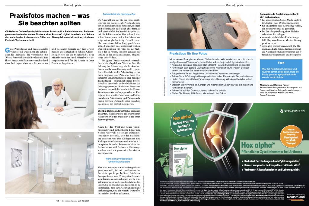 Der Niedergelassenearzt Praxisfoto Praxisfotografie